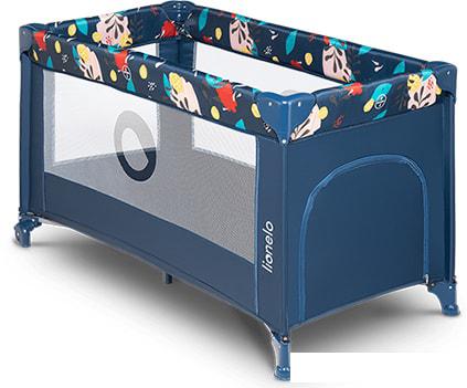 Игровой манеж Lionelo Stefi (темно-синий)