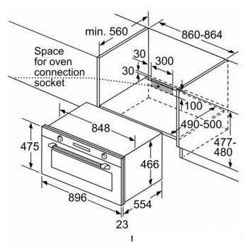 Электрический духовой шкаф Siemens iQ100 VB011CBR0M