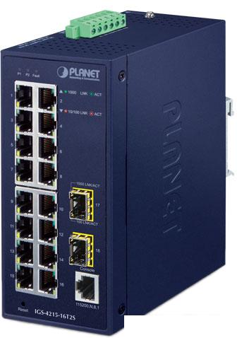 Управляемый коммутатор 2-го уровня PLANET IGS-4215-16T2S