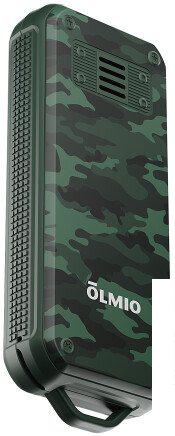 Кнопочный телефон Olmio A04 (зеленый)