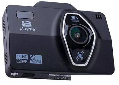 Видеорегистратор-радар детектор-GPS информатор (3в1) Playme Lite