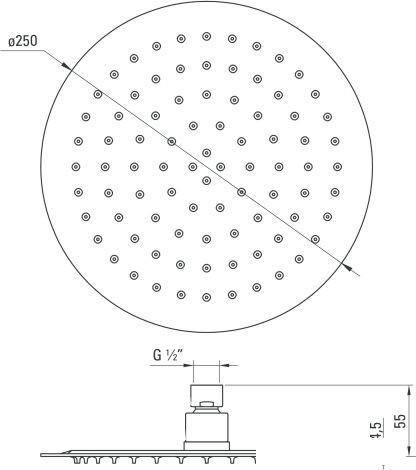 Душевая система  Deante BXYSX44T-4