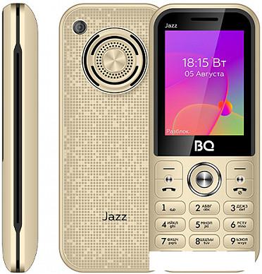 Кнопочный телефон BQ-Mobile BQ-2457 Jazz (золотистый)