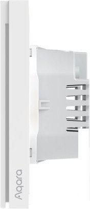 Выключатель Aqara Smart Wall Switch H1 двухклавишный без нейтрали (графит)