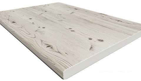 Готовая кухня Интерлиния Мила 30 (серебристый-бетон-бискайская сосна)