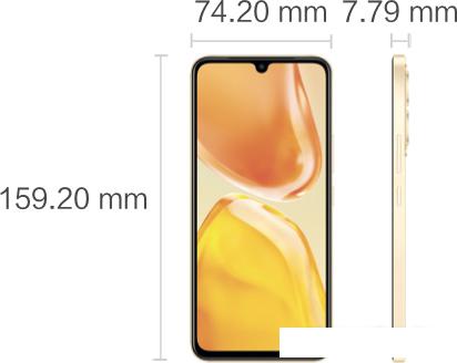 Смартфон Vivo V25 8GB/256GB (синий аквамарин)