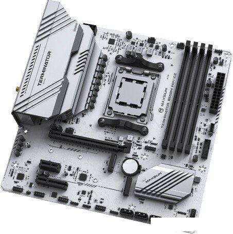 Материнская плата Maxsun Terminator B650M WiFi Ice