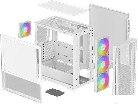 Корпус DeepCool CH560 R-CH560-WHAPE4-G-1