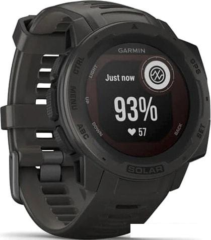 Умные часы Garmin Instinct Solar (графит)