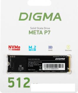 SSD Digma Meta P7 512GB DGSM4512GP73T