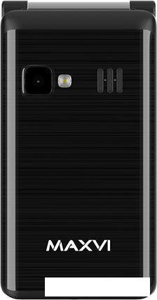 Кнопочный телефон Maxvi E9 (черный)