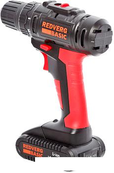 Дрель-шуруповерт RedVerg Basic SD18L/1-2 (с 1-им АКБ)