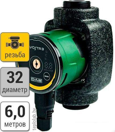 Циркуляционный насос DAB Evosta 3 60/180X 1” 1/4
