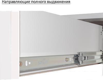 Готовая кухня ЭлиГард Виктория 1.7 (белый/рамка дуб венге/белый)