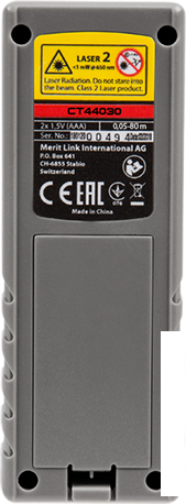 Лазерный дальномер Crown CT44030