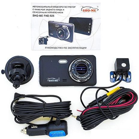 Автомобильный видеорегистратор Sho-Me FHD-925