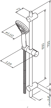 Душевая система AM.PM F0190000