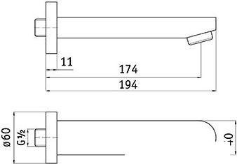 Душевая система  Deante BXYSX44T-4