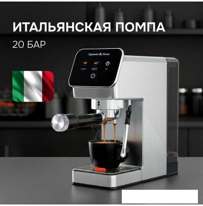 Рожковая кофеварка Zigmund & Shtain Al caffe ZCM-884