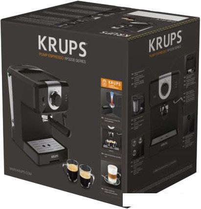 Рожковая помповая кофеварка Krups Opio XP3208