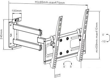 Кронштейн Arm Media PT-15