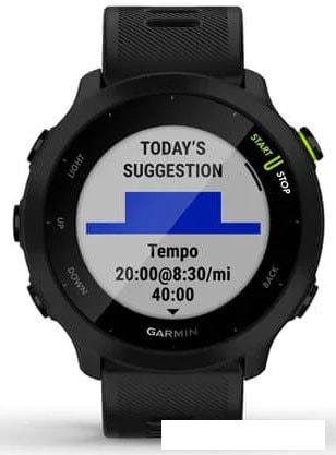 Умные часы Garmin Forerunner 55 (черный)