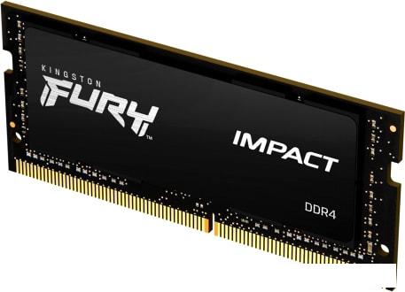 Оперативная память Kingston FURY Impact 2x16GB DDR4 SODIMM PC4-21300 KF426S15IB1K2/32