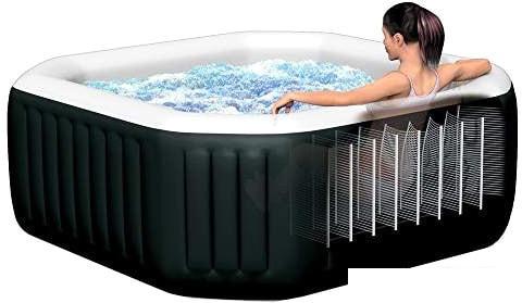 Надувной бассейн Intex Jet & Bubble Deluxe 28462 (218x71) с джакузи