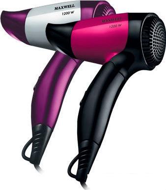 Фен Maxwell MW-2007 GY (фиолетовый/серый)