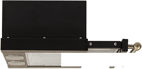 Кухонная вытяжка Elikor Интегра 50П-400-В2Л (антрацит/рейлинг бронза)