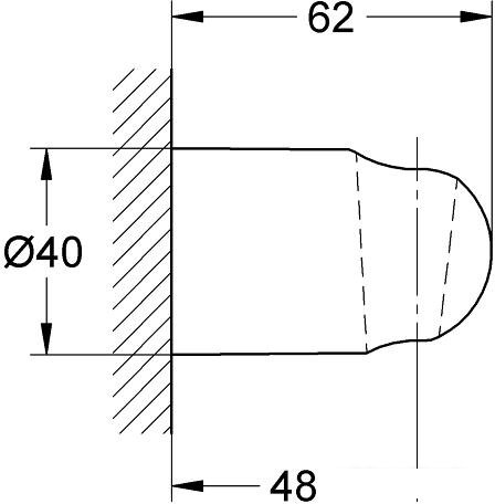 Держатель душевой лейки Grohe Relexa 28605000