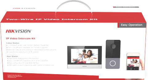 Комплект видеодомофона Hikvision DS-KIS603-P