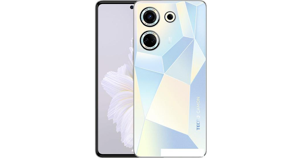 Купить смартфон tecno camon 20 8gb/256gb (ледниковое свечение) в ...