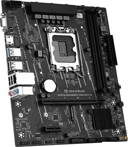 Материнская плата Maxsun Challenger H610M-D