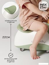 Каталка Amarobaby Enjoy AB24-7NJ/0407 (белый/зеленый)