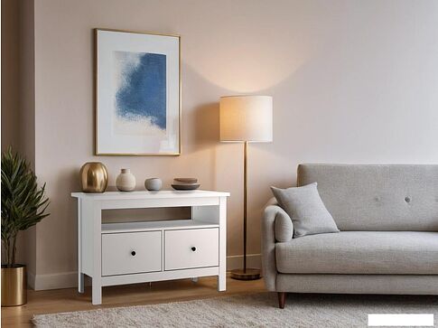 Тумба Mio Tesoro Сага 2.08.03.080.1 (белый)