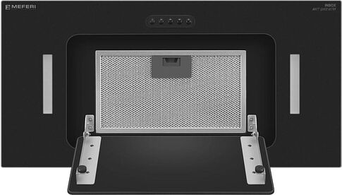 Кухонная вытяжка Meferi INBOX60BK Matt Glass Ultra