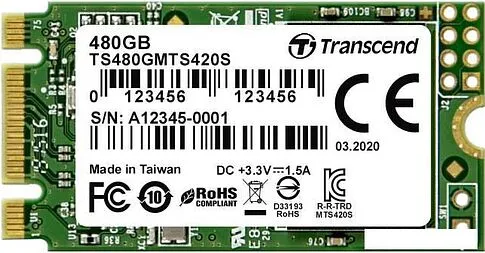 SSD Transcend MTS420S 480GB TS480GMTS420S