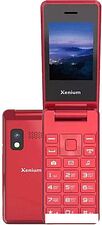 Кнопочный телефон Xenium X600 (красный)