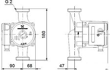 Насос Grundfos UPS 32-100 180