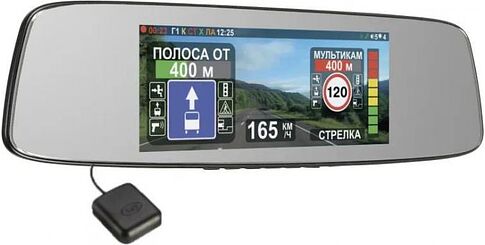 Видеорегистратор для авто Intego VX-800MR с радар-детектором, GPS модулем и картой памяти 32GB