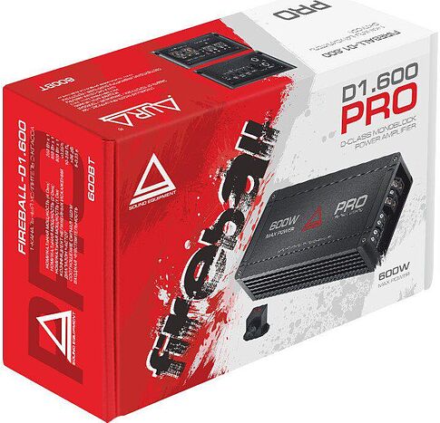 Автомобильный усилитель Aura Fireball-D1.600 PRO