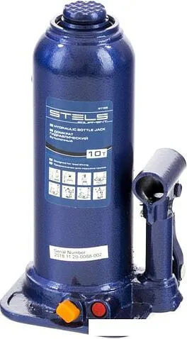 Бутылочный домкрат Stels 51166 10т