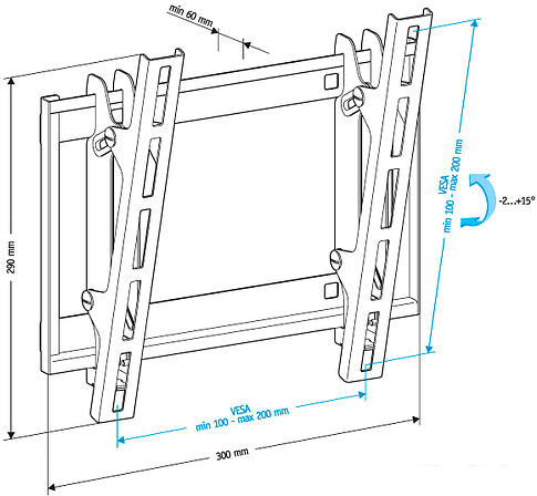 Кронштейн Holder LCD-T2609