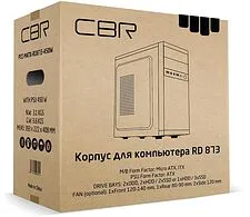Корпус CBR RD873 400W PCC-MATX-RD873-400W Корпус CBR RD873 400W PCC-MATX-RD873-400W
