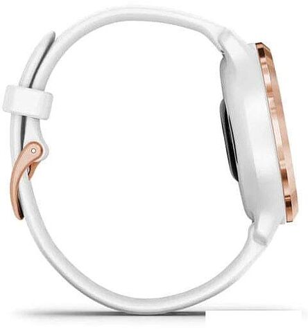 Умные часы Garmin Venu 2S (розовое золото/белый)