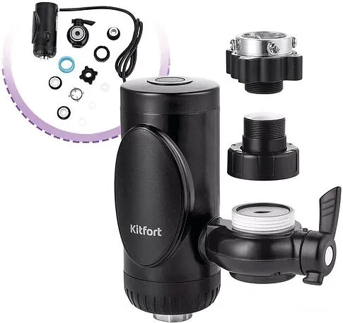 Проточный электрический водонагреватель на кран Kitfort КТ-4034