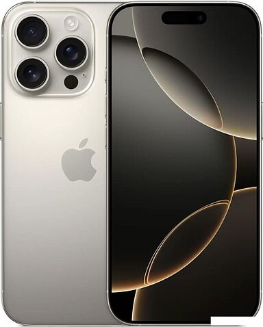Смартфон Apple iPhone 16 Pro Dual SIM 128GB (природный титан)