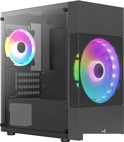 Корпус AeroCool Atomic Lite-G-BK-V2