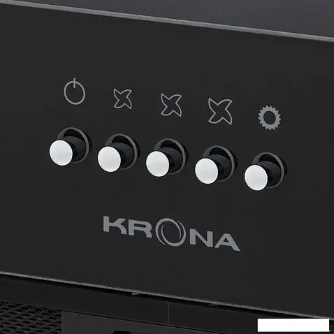 Кухонная вытяжка Krona Wermut 600 DN Black PB (черный)